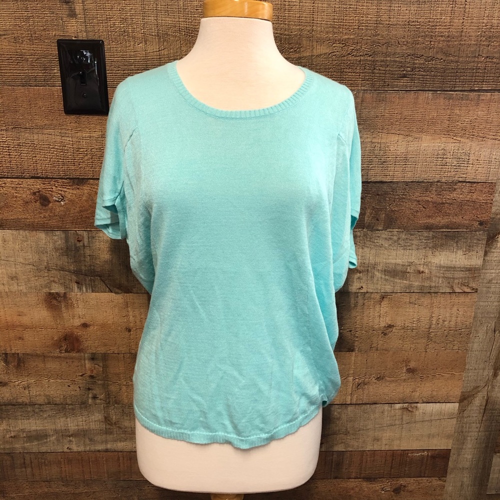 Coldwater Creek Turquoise Blouse